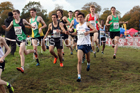 Mens junior National Cross Country Relay, Berry Hill Park, Mansfield. Photo:  David T. Hewitson/Sports for All Pics